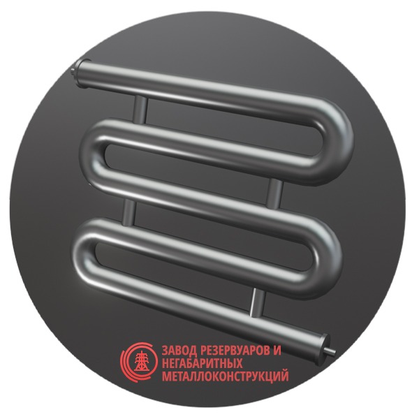 Регистры отопления пятирядные РЗП-5x219x5.0-1000 мм