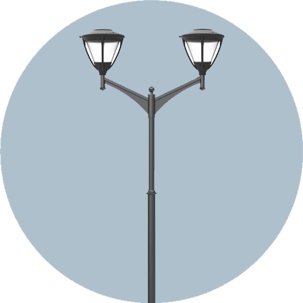 Декоративная опора освещения &quot;Сокол&quot;-3-4.4