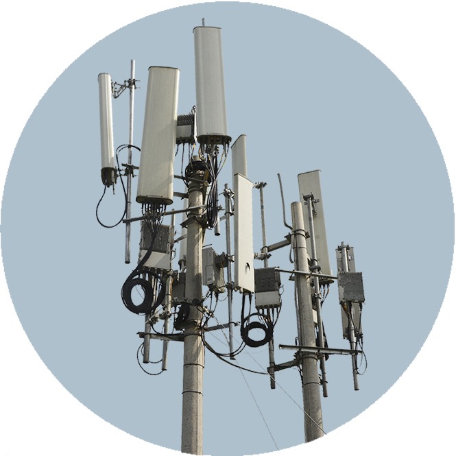 Опоры сотовой связи 39.1 метров с молниеотводом