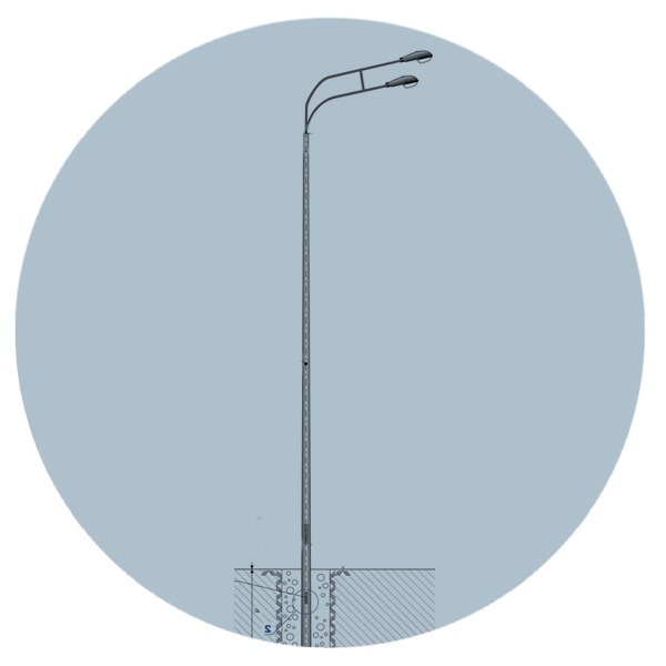 Опора освещения НФК-7,0-02-ц