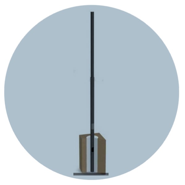 Опора освещения ОТ 108/57-3,2-0,8