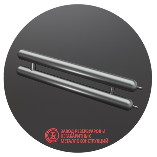 Регистры отопления двухрядные РСЭ-2x42x2.0-6000 мм