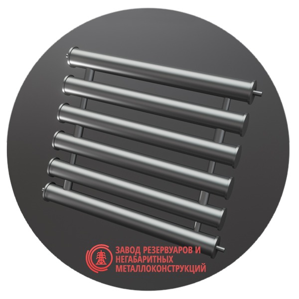 Регистры отопления шестирядные РСП-6x108x3.0-6000 мм