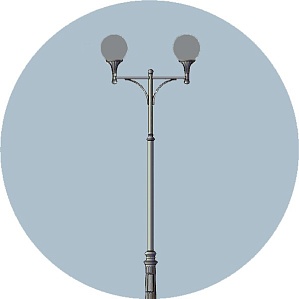 Декоративная опора освещения &quot;КО&quot; - 1 - 3,9