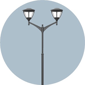 Декоративная опора освещения &quot;Сокол&quot; - 2 - 3,8