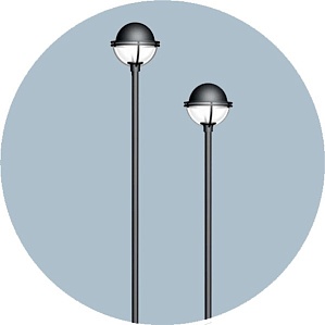 Декоративная опора освещения  &quot;ОД-2-5&quot;